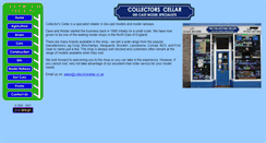 Desktop Screenshot of collectorscellar.co.uk