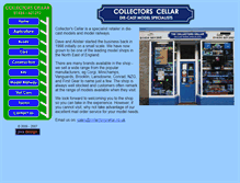 Tablet Screenshot of collectorscellar.co.uk